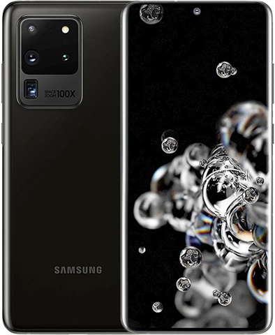 【美品】galaxy S20 ultra 5G デュアルSIM Samsung Galaxy S20 Ultra 5G Dual Sim 512GB Cosmic Black, Unlocked